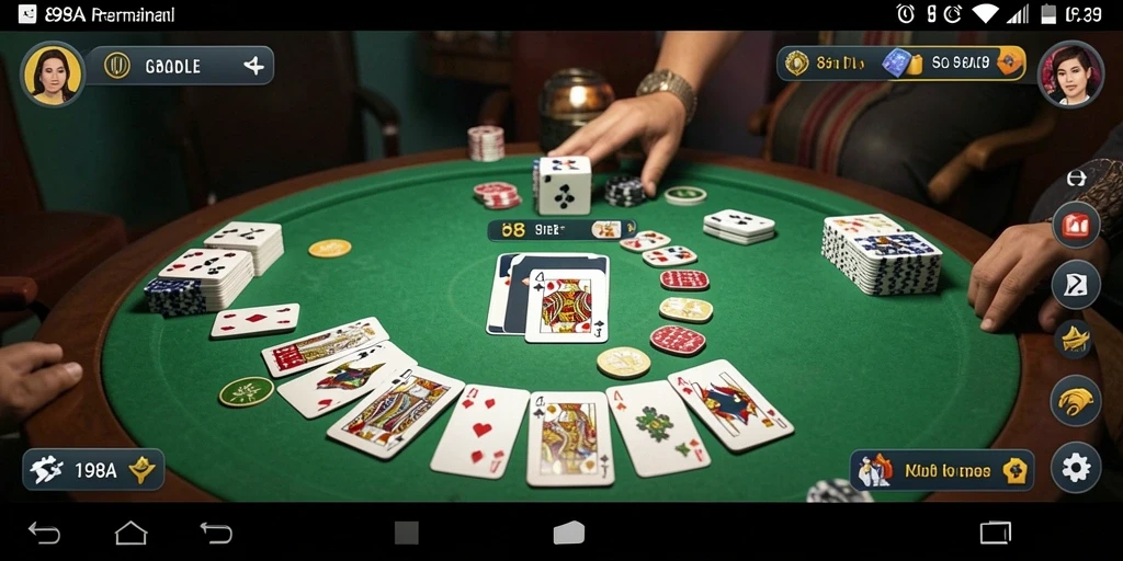 Tampilan gameplay seru Gaple di 898A dengan grafis menarik.