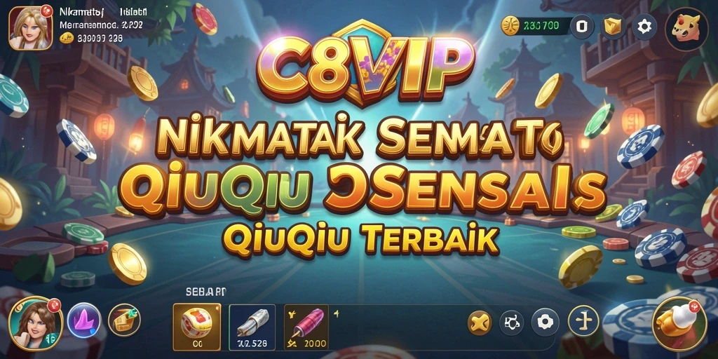 Tangkapan layar gameplay QiuQiu menunjukkan aksi seru dan animasi yang menarik.
