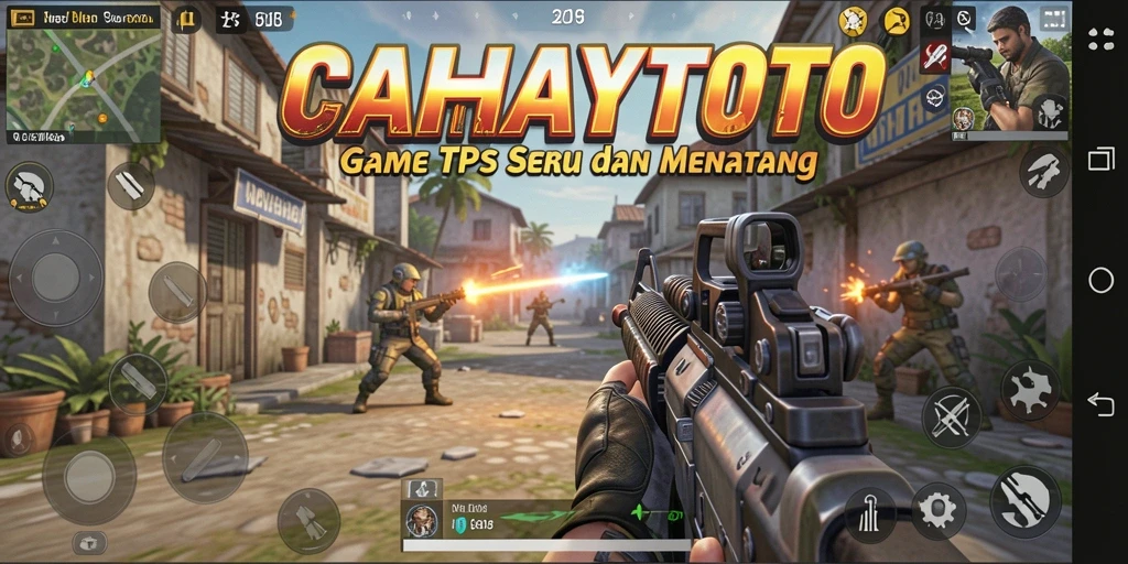 Gameplay menegangkan dan grafis memukau dari CAHAYATOTO.
