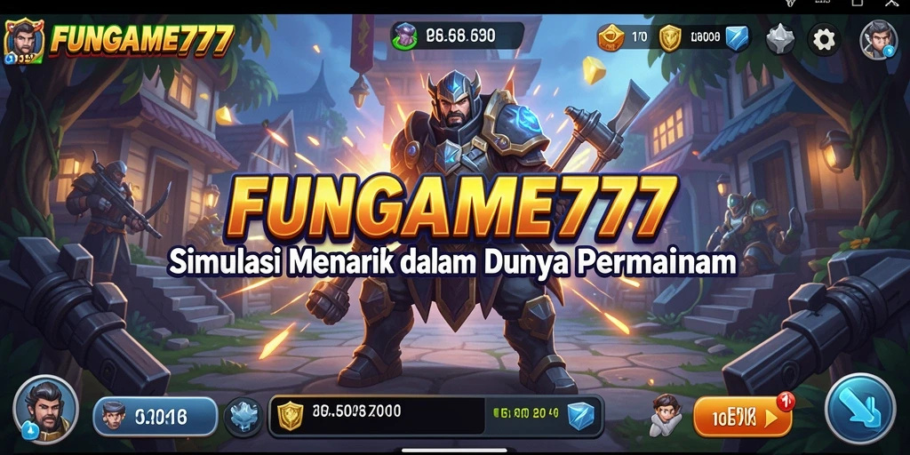 Tampilan gameplay FUNGame777 yang memukau dalam simulasi