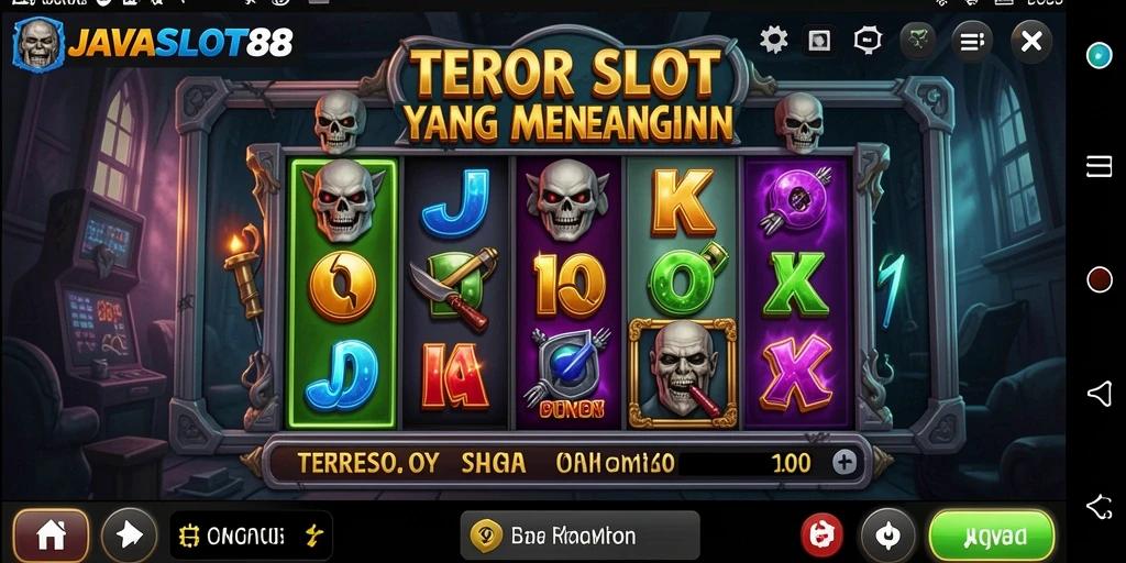Screenshot menampilkan suasana mendebarkan dari gameplay JAVASLOT88.