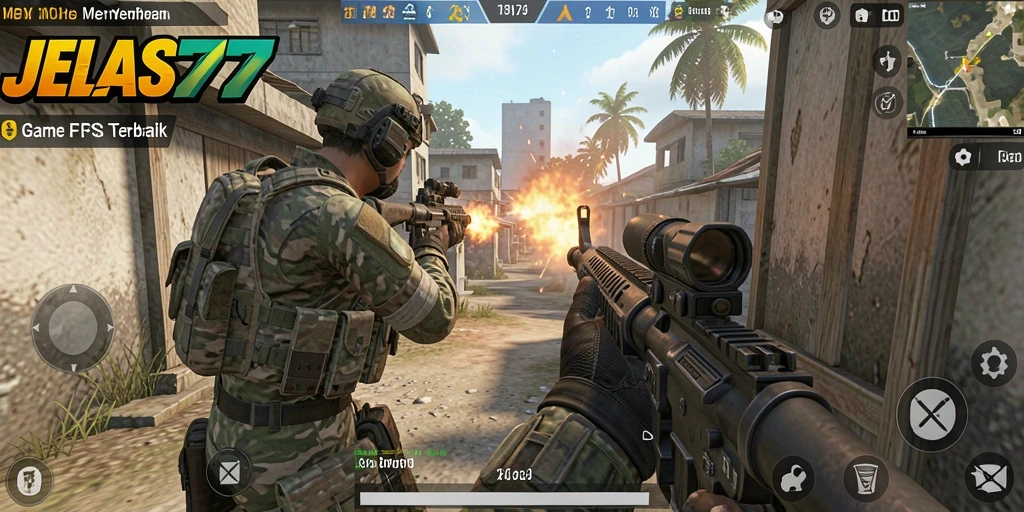 Tampilan gameplay <strong>JELAS777</strong> yang penuh aksi dan menegangkan.