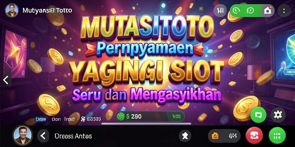 Screenshot MUTASITOTO menunjukkan gameplay slot yang seru dan interaktif.