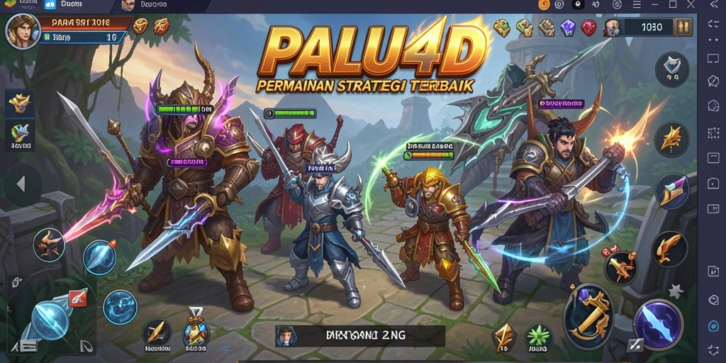 Screenshot gameplay PALU4D menampilkan aksi strategi seru.