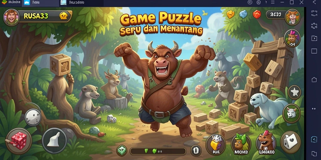 Tampilan gameplay RUSA33 yang menawan dan penuh tantangan.