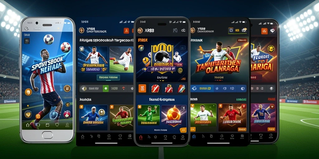 Tampilan gameplay XR88 yang menarik dengan berbagai opsi taruhan.